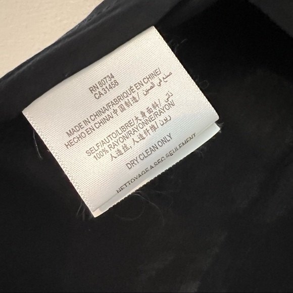 NWT BCBGeneration black VNeck high low tank Small - Picture 8 of 10